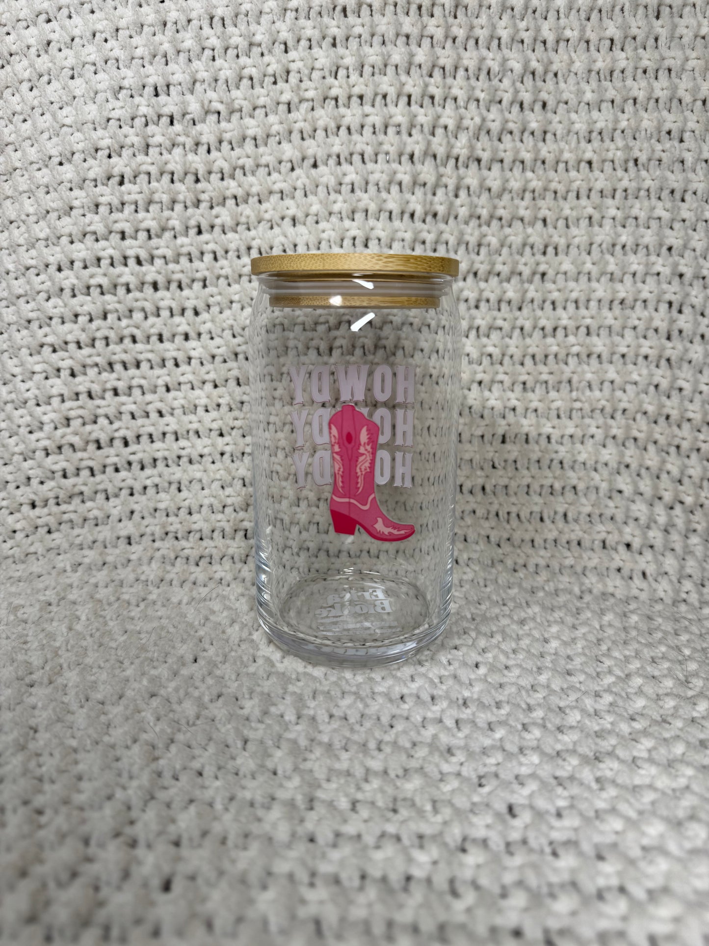 Howdy Cowboy Boot Cup