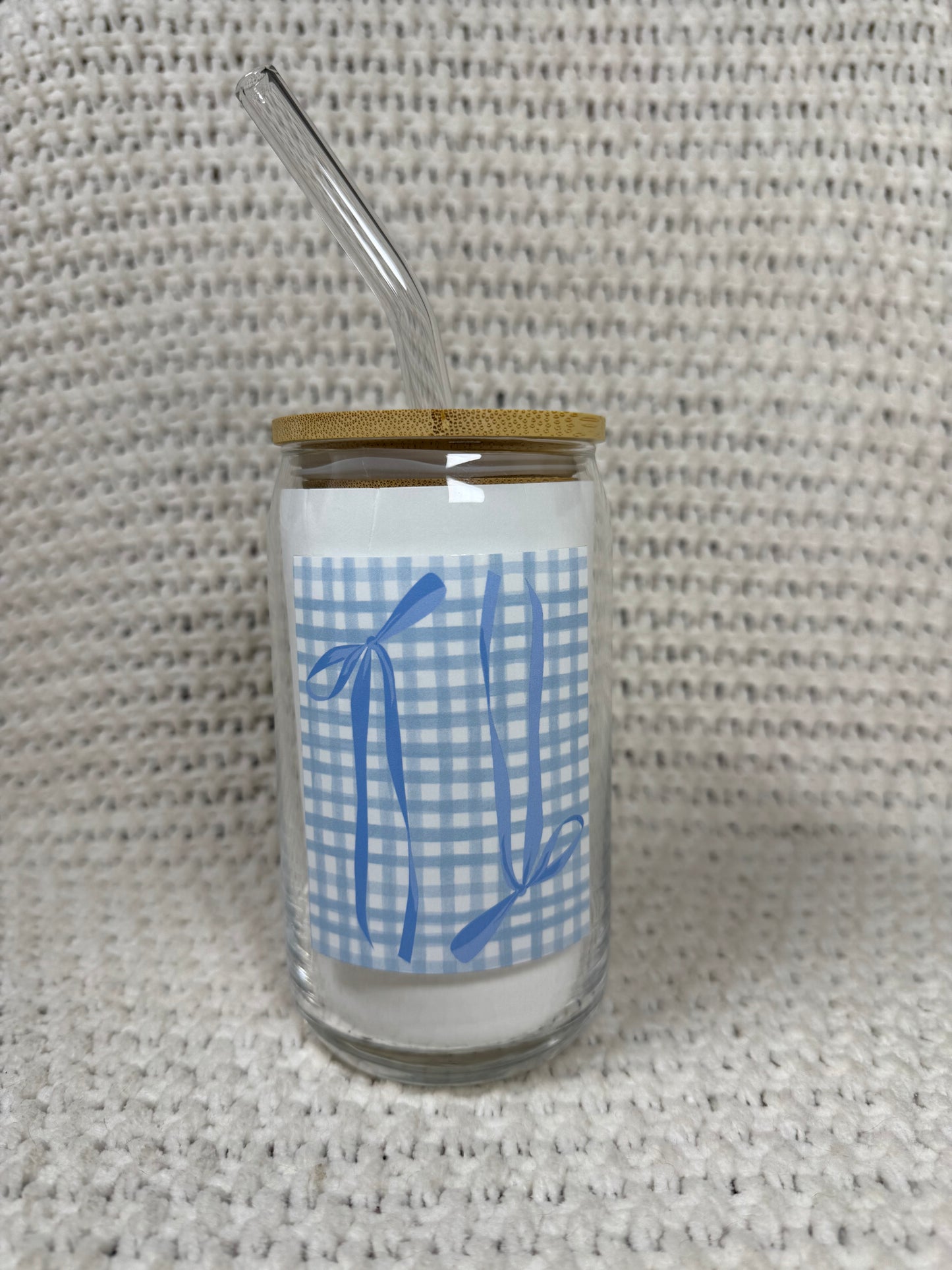 Blue Coquette Cup