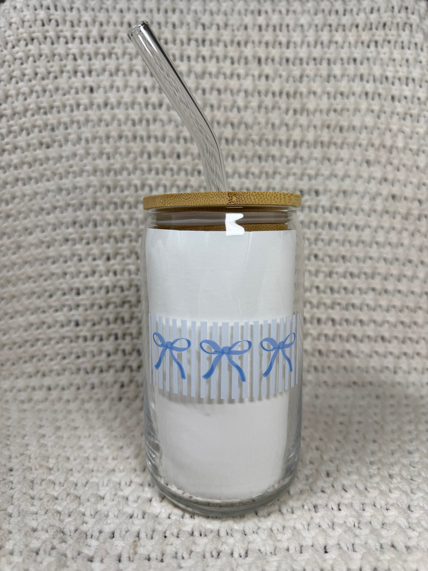 Blue Coquette Cup