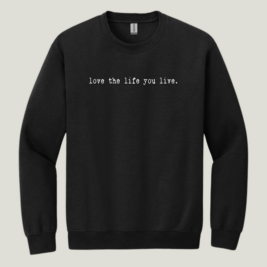 Black Crewneck Sweatshirt
