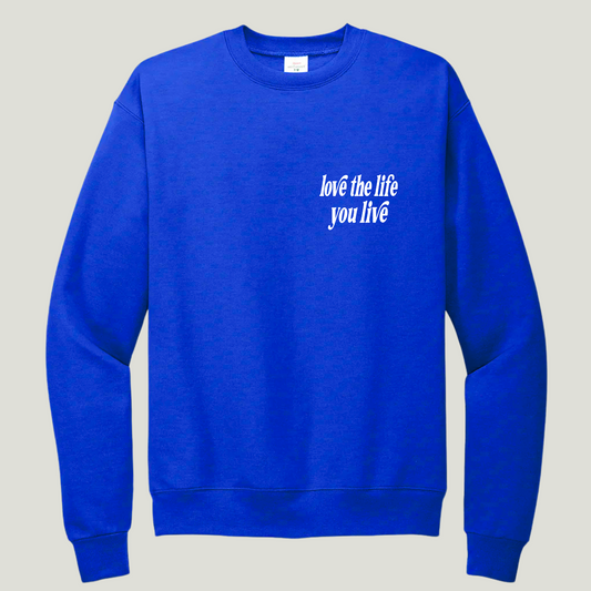 Cobalt Crewneck Sweatshirt