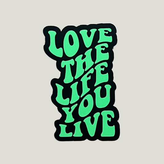 Neon Green LTLYL Sticker