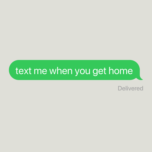 Android text me when you get home Sticker