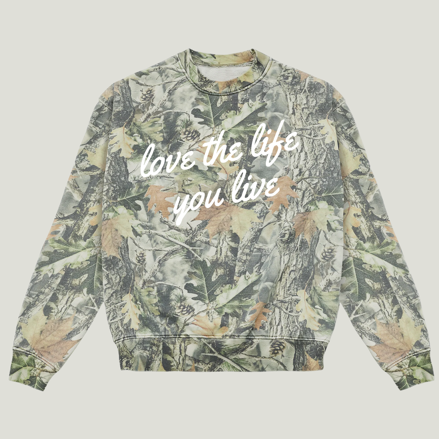 Camo Crewneck Sweatshirt