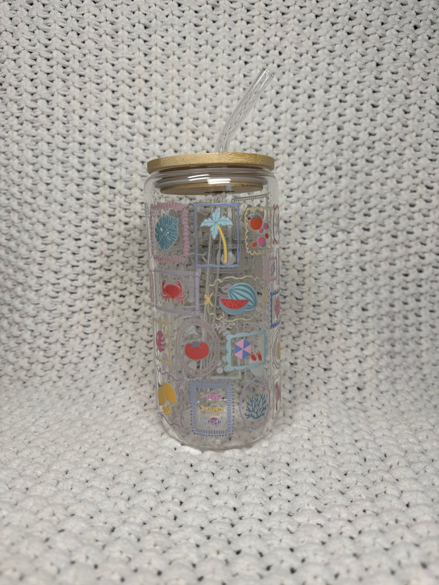 Beachy Stamps Cup