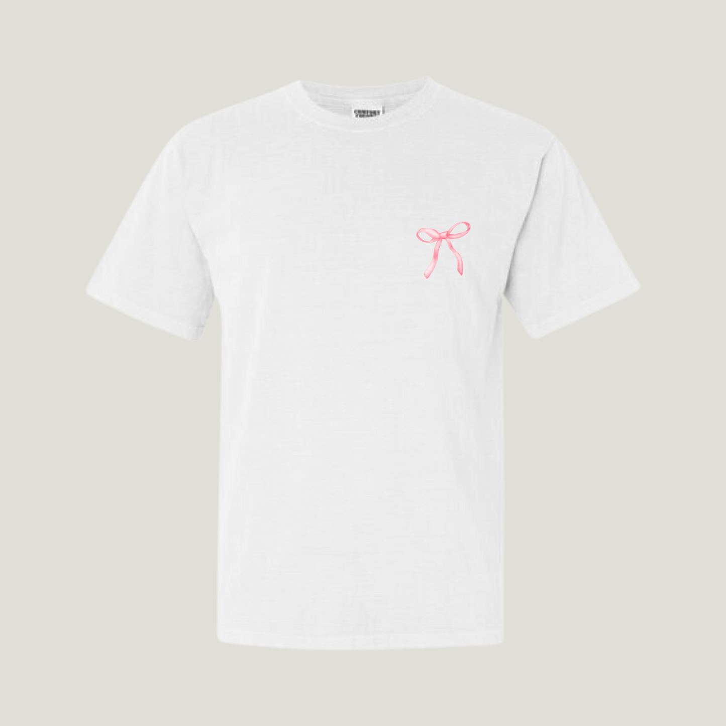 (PRE-ORDER CLOSED) Valentine's Day Exclusive - "love you more" Bow Short Sleeve Tee