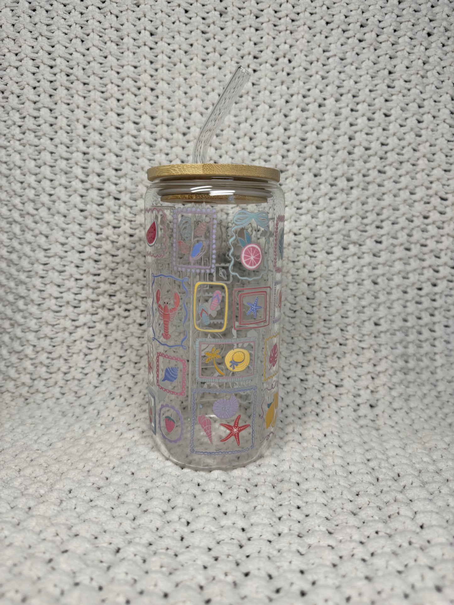 Beachy Stamps Cup