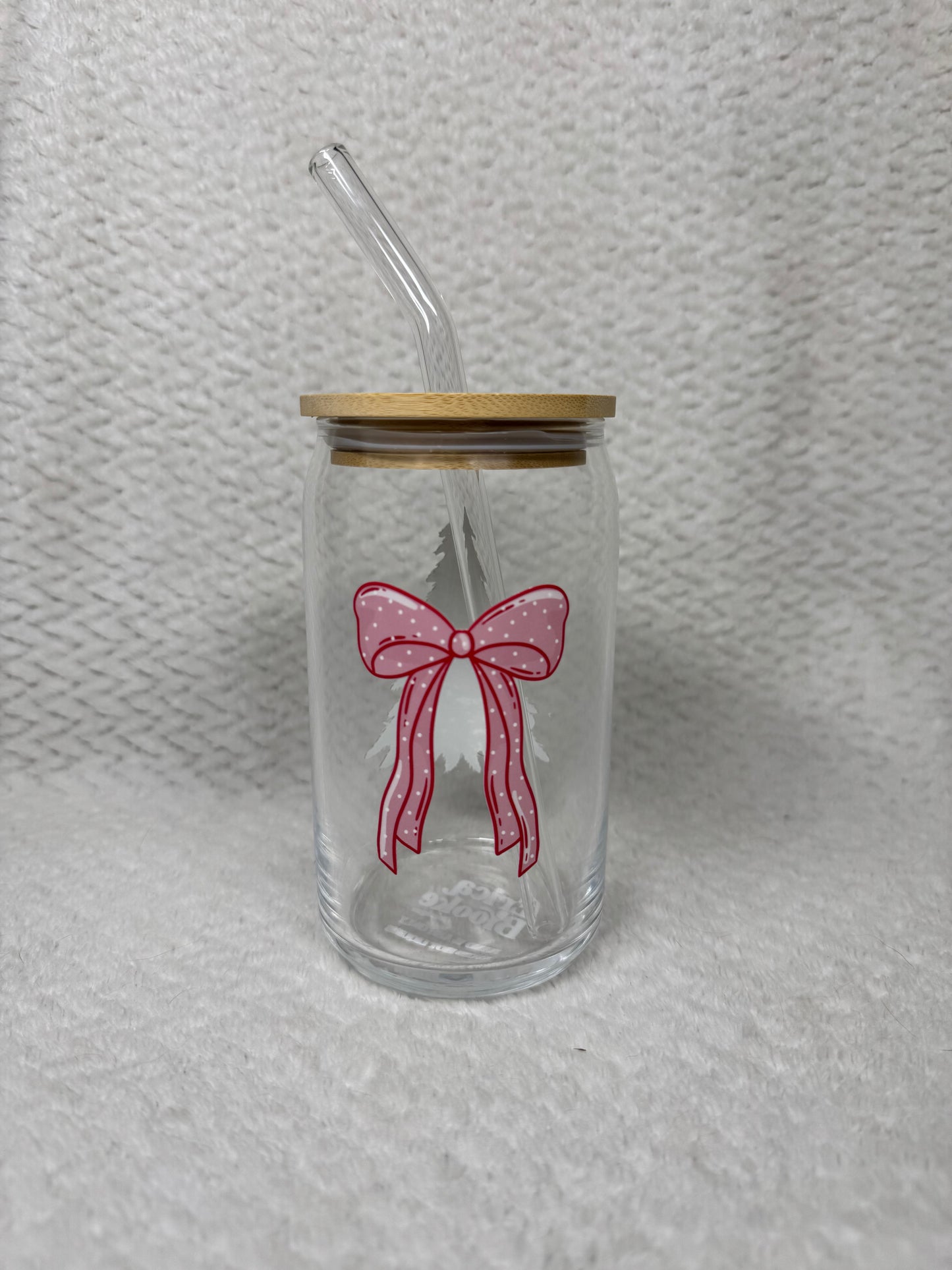 Christmas Bow & Tree Cup