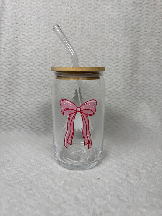 Christmas Bow & Tree Cup
