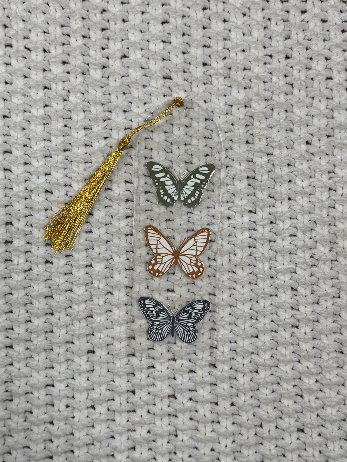 Butterflies Acrylic Bookmark