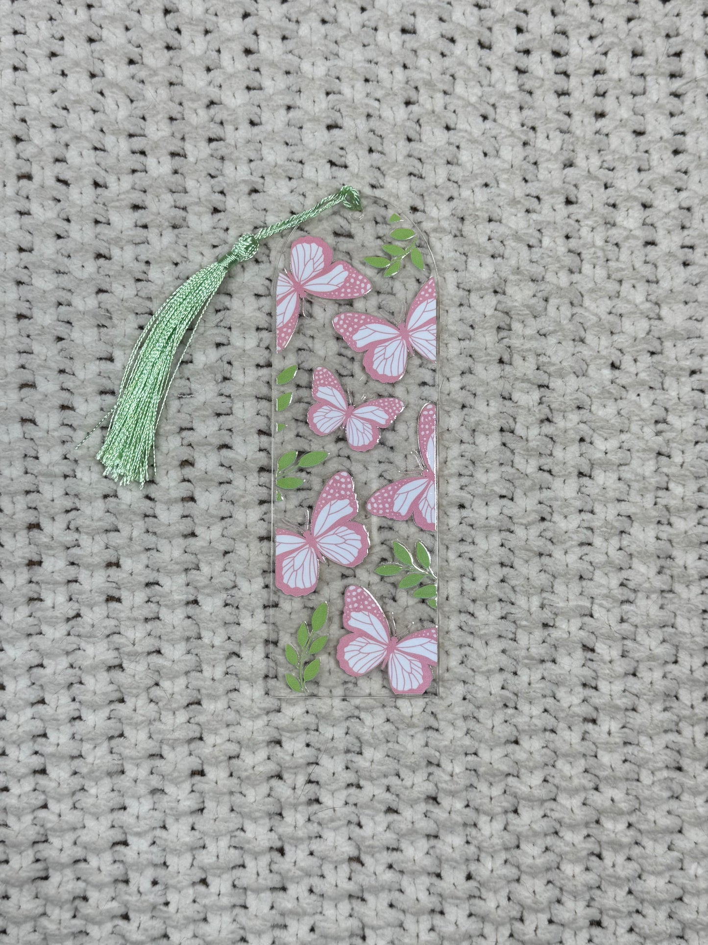 Butterflies Acrylic Bookmark