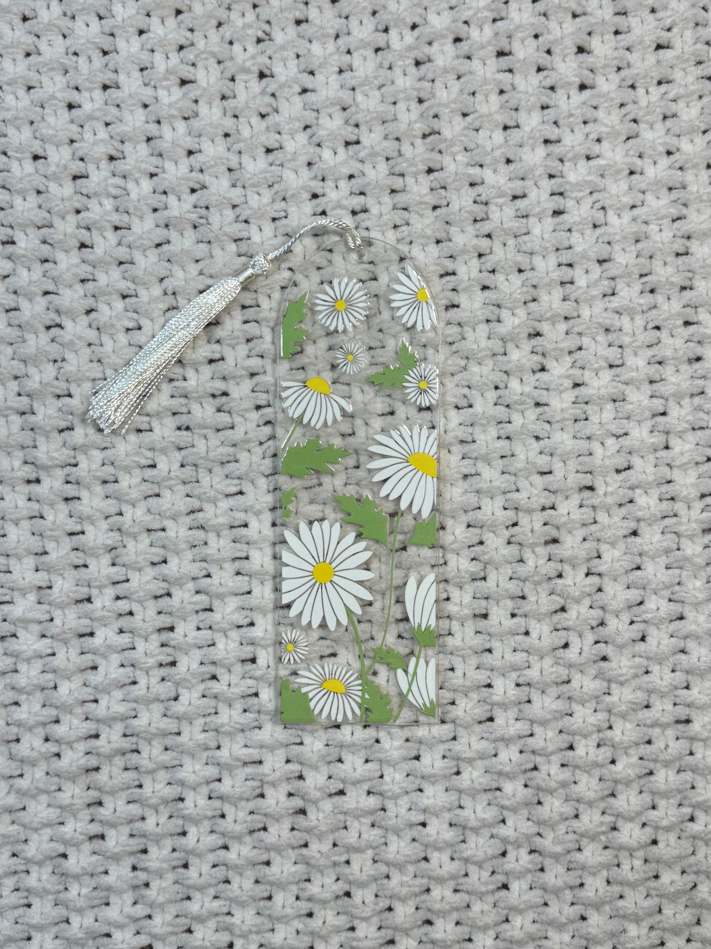 Daisies Acrylic Bookmark