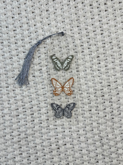 Butterflies Acrylic Bookmark