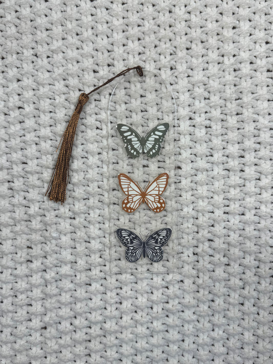 Butterflies Acrylic Bookmark