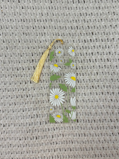 Daisies Acrylic Bookmark