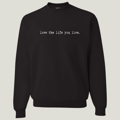 Black Crewneck Sweatshirt