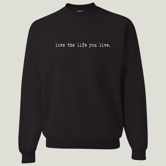 Black Crewneck Sweatshirt